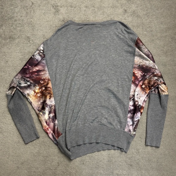 Ted Baker Multicolor Dolman Long Sleeve Sweater Colorful - Picture 2 of 7